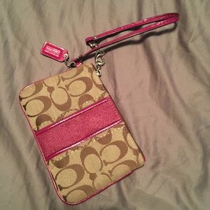 Coach wristlet